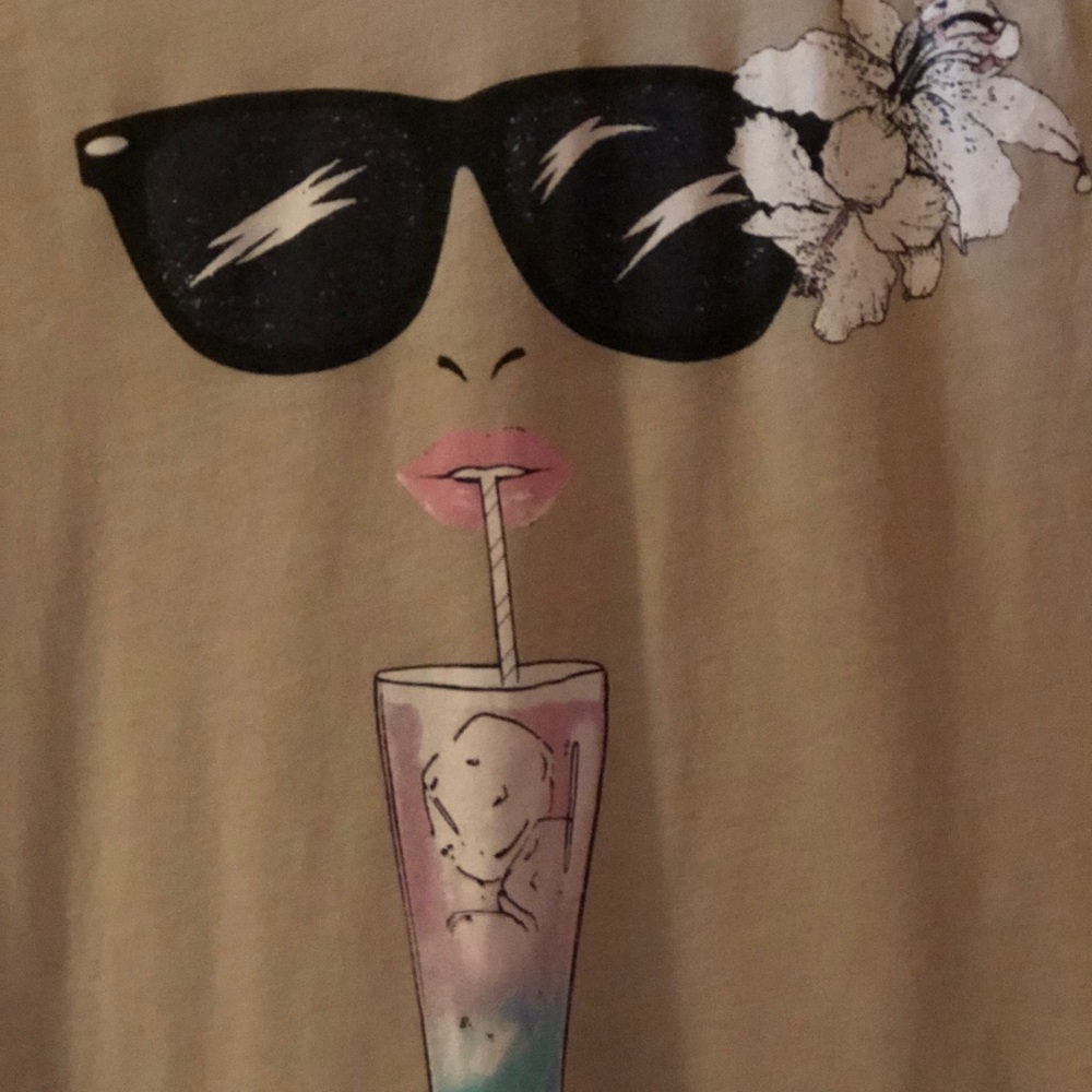 Wildfox Happy Hour🧋 vintage muscle tank - Picture 7 of 8